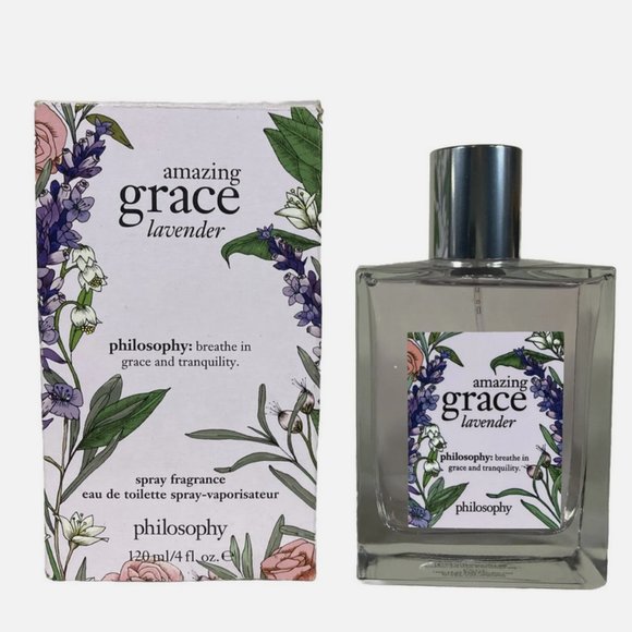 philosophy amazing grace lavender EDT 4 fl. oz. NEW & SEALED - Picture 2 of 4